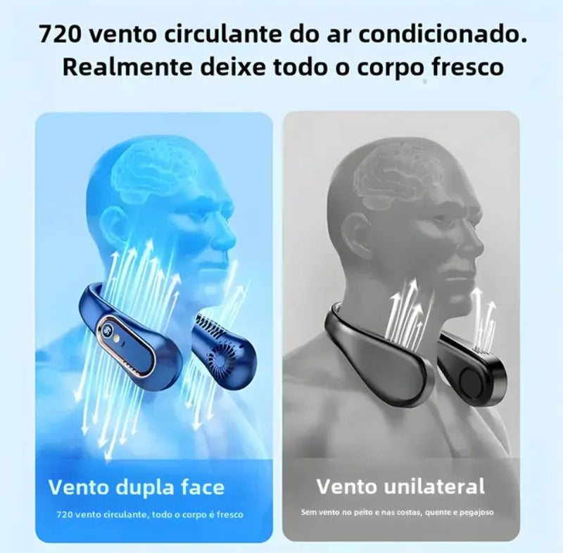 Mini ventilador silencioso e pequeno portátil