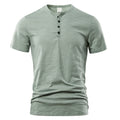 Camisa casual masculina com decote de alta qualidade