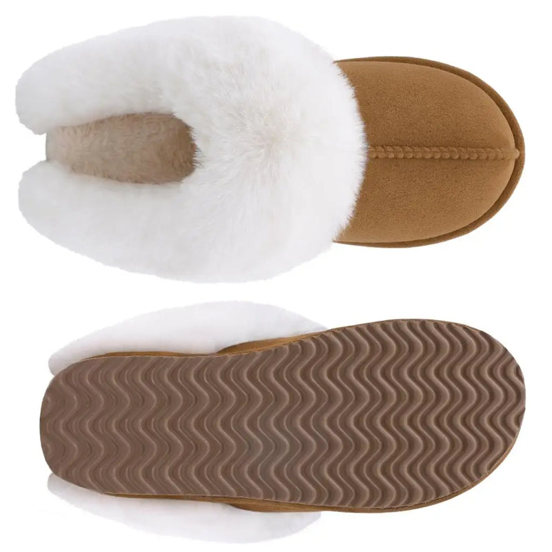 Chinelo feminino com sola macia inverno