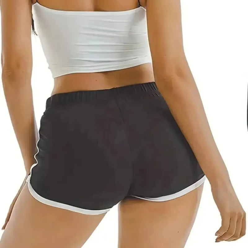 Shorts esportivos feminino casual