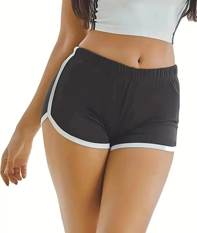 Shorts esportivos feminino casual